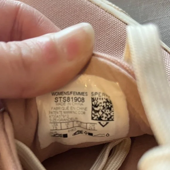 WORN ONCE Sperry Top Sider Captain Canvas Sneakers - Picture 4 of 4